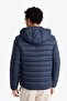 Warm Water Repellent Slim Fit Coat N4661Az22Au - 7