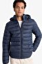 Warm Water Repellent Slim Fit Coat N4661Az22Au