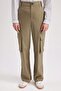 Kargo Fit Cargo Pocket Pack High Waist Straight Leg Pants A1572Ax23Sm - 7