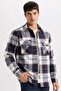 Regular Fit Woodworker Checkered Long Sleeve Shirt Y9054Az22Wn