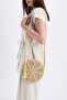 Women's Long Strap Straw Crossbody Bag N2121Azns - 8