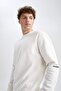 Defactofit Standard Fit Crew Neck Sweatshirt Y4531Az22Au - 6