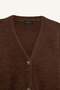 Regular Fit V-Neck Knitwear Cardigan K7886Az22Au - 8