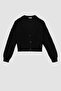 Regular Fit V-Neck Buttoned Knitwear Cardigan U2052Az22Au - 6