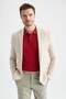 Slim Fit Lined Blazer Jacket X4977Az22Sm
