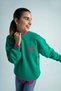 Oversize Crew Neck Printed Thick Sweatshirt Fabric Sweatshirt Y8528Az22Au - 3