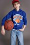 Nba New York Knicks Hooded Sweatshirt Boys Y4133A622Au - 3