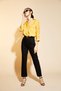 Straight Fit Gabardine %100 Cotton Trousers T5617Az22Sp