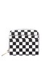 Women's Checkerboard Patterned Faux Leather Wallet X0713Azns - 7