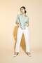 Straight Fit Gabardine %100 Cotton Trousers T5617Az22Sp