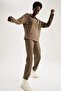 Jogger Pants Standard Fit Piqué Tracksuit Bottom X0401Az21Wn - 4