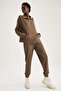 Jogger Pants Standard Fit Piqué Tracksuit Bottom X0401Az21Wn - 3