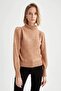 Relax Fit Crew Neck Sweater - 4