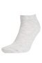 Woman's 5-Piece Cotton Booties Socks L4613az21au - 3