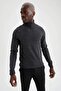 Slim Fit Turtleneck Knitwear Sweater R1124Az21Wn - 3