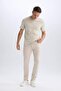 Summer Chino Canvas Textured Trousers Slim Fit Narrow Leg with Pockets T1055Az21Sp