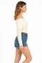 Women's Vita-197 Deyzi Shawl Collar Knitwear Sweater Ecru - 2