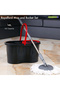 16l Mop And Bucket Set | Micro Fibre Head With 2 Extra Cleaning Cloth