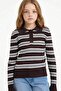 Polo Collar Sweater for Girls G6976A826Sp
