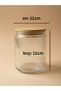 Set of 6 Bamboo Vacuum Lid Glass Storage Containers 1000 ml - 2