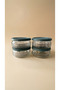 Set of 4 Glass Storage Containers with Lids 415 ml - Indigo - 3