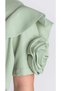 Girl's Rose Detailed Short Sleeve Dress Elb.2717 - 4