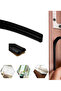 2 Meters Black Pvc Joining Door Window Cold-Proof Leak-Proof Insulation Wick Adhesive 1X2=2 Mt - 4