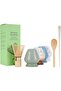 Handcrafted Matcha Whisk Set, Bamboo Chasen with Ceramic Holder & Scoop for Tea Ceremony - 7