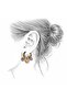 Golden Twist Hoop Earrings - 2
