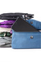 Krinkıl/Klinkır Waterproof 4 Zipper Pockets Shoulder Strap Phone Carrying Case Clutch Bag Wallet Gray 1115F - 7
