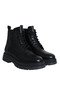 Men's Black Leather Boots - 2