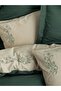 Embroidered Cotton Satin Double Duvet Cover Set Andy Green - 3
