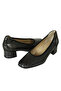 Python Printed Anthracite leather Women's Heeled Shoes - 3