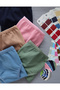 Girl - Waiter Cotton Fabric Colorful Slip Panties 10 Pack - 5 Pieces White, 5 Pieces Colorful - X19 - 6