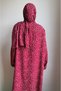 Cotton Pieces of Bordo Woven Prayer Dress - 6