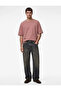 Regular Fit Short Sleeve Crew Neck Cotton Basic T-Shirt - 2