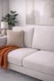 2-Piece Cotton Textured Woven Throw Pillow Cover Cream - 2