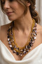 Sedef Naturalized Multi Bead Necklace