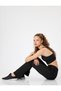 High Waist Slim Fit Spanish Leggings Interlock