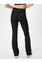 High Waist Slim Fit Spanish Leggings Interlock - 4