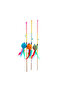 Knitted Bulk Fishing Rod Toy with Feathers - 2