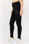 Women Sportswear Fit Brand Logo Training Tights, Black - 2