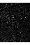 Evening Dress Sequin Sequined Midi Slit Detail Strap Sweetheart Neckline Slim Fit - 6