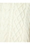X Şahika Ercümen - Soft Texture Color Contrast Long Sleeve Crew Neck Hair Knit Sweater - 6