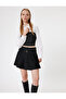 Mini Pleated Skirt with Belt Detail, Standard Waist, Slim Fit