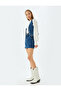 Mini Denim Skirt with Pocket Detail and Buttons, Comfortable Fit - 3