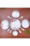 33Pcs Opal Ware Dinner Set RF8983 Assorted Design - 7