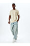 Slogan Printed T-Shirt Crew Neck Short Sleeve Cotton - 2