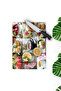 Tea Time and Snacks Pattern Tempered Glass Cutting Board 21X30 cm Size Uv Printing - Ckt003 - 3