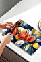 Modern Geometric Pattern Tempered Glass Cutting Board 21X30 cm Size Uv Printing - Ckt043 - 5